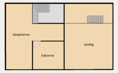 Foto 67 Plattegrond Bijgebouw Verdieping